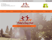 Tablet Screenshot of fidosdayout.com